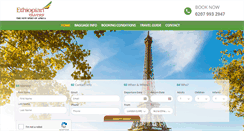 Desktop Screenshot of ethiopianairlinestickets.com